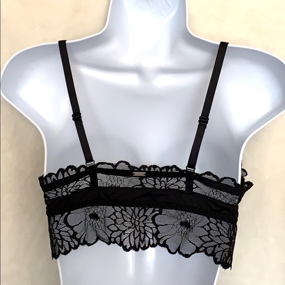 PINK V.S. SZ.S BLACK NO UNDERWIRES CAMI BRA NWT💃 - Picture 3 of 14